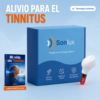 Terapia de Luz Roja para el Tinnitus