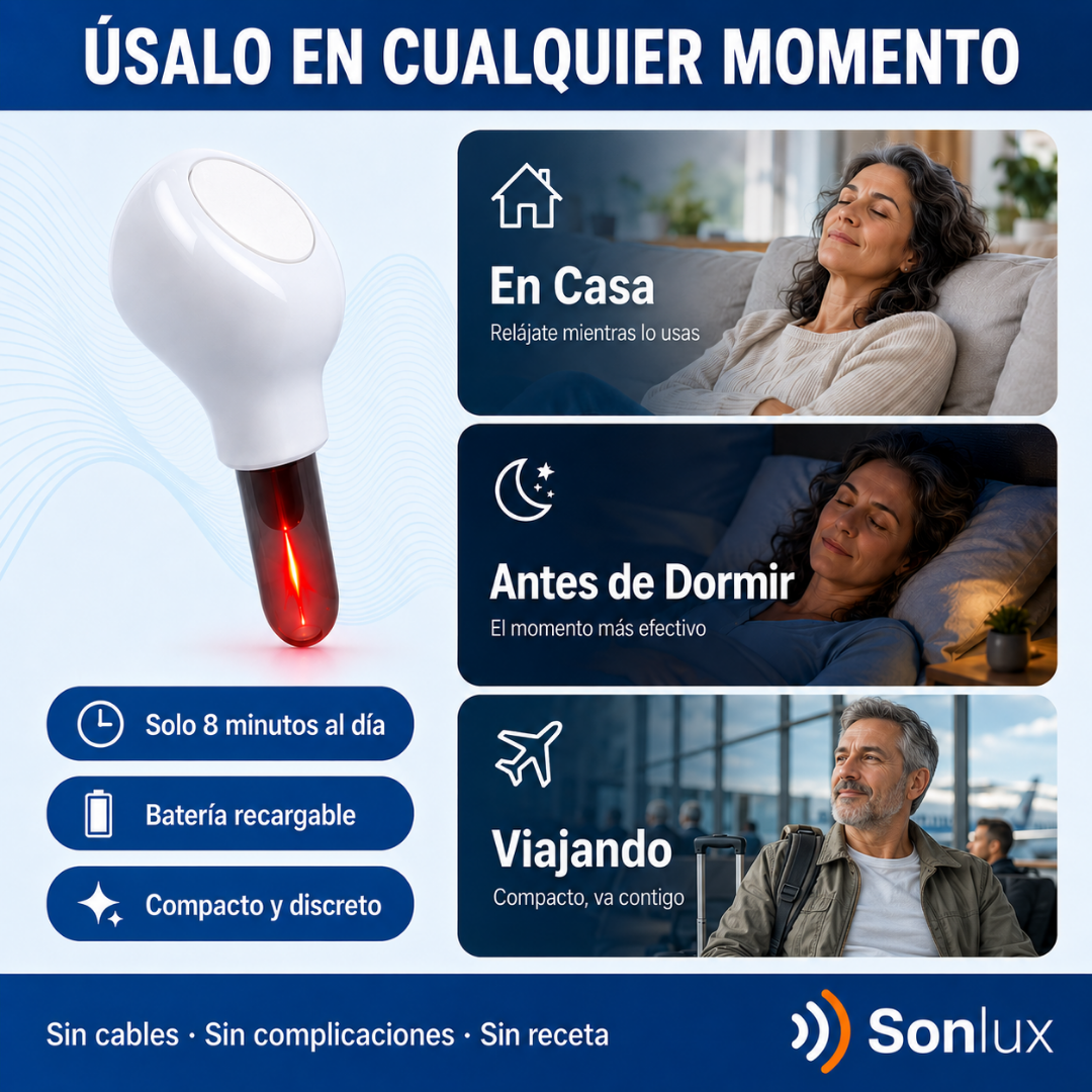 Terapia de Luz Roja para el Tinnitus